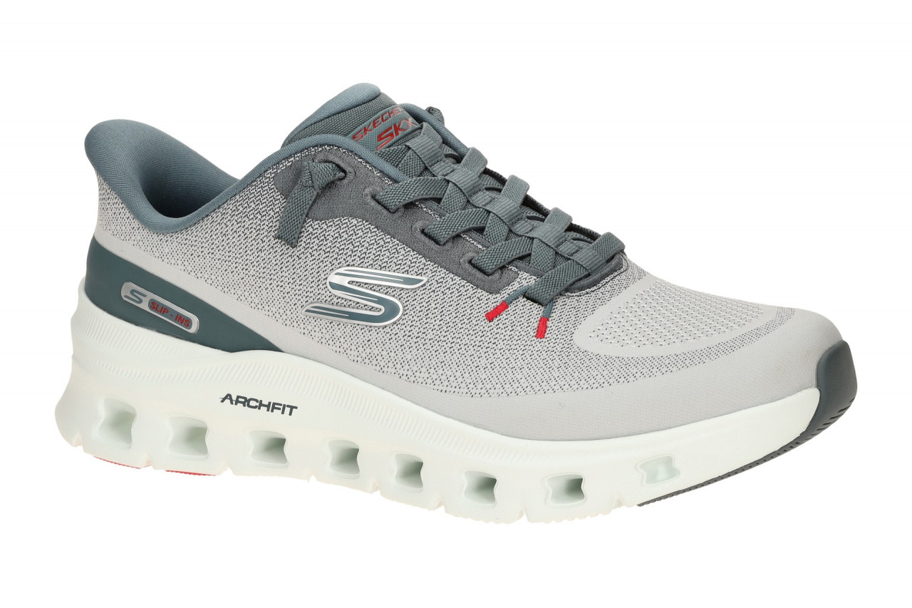 Skechers 233110 LGBL Herren Sneaker Grau Arch Fit Glide-Step Pro 1 Skechers 233110 LGBL Herren Sneaker Grau Arch Fit Glide-Step Pro