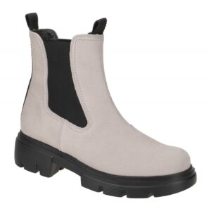 Paul Green Damen Stiefeletten 9894-032 PG 9894 Grau Pearl Nubuk Echtleder Blo...