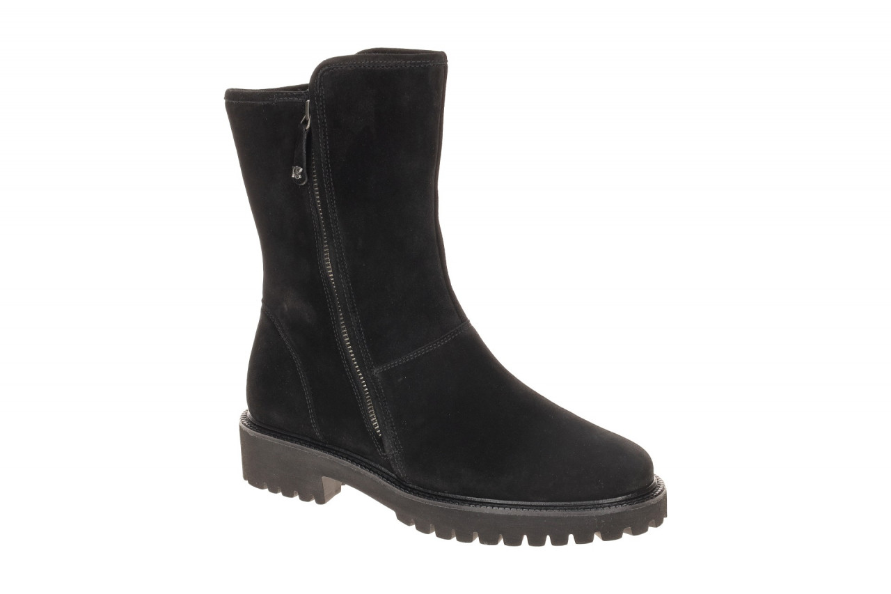 Paul Green Damen Winterstiefelette 8282-000 black - Echtleder Warmfutter Gumm... 1 Paul Green Damen Winterstiefelette 8282-000 black - Echtleder Warmfutter Gumm...