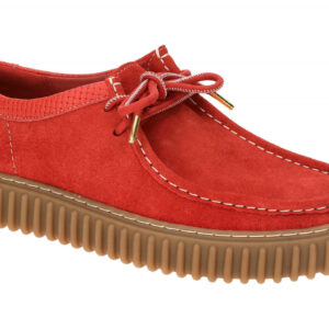 Clarks 26180908 7 TORHILL LO Rot Signature Mokassin Herrenschuhe