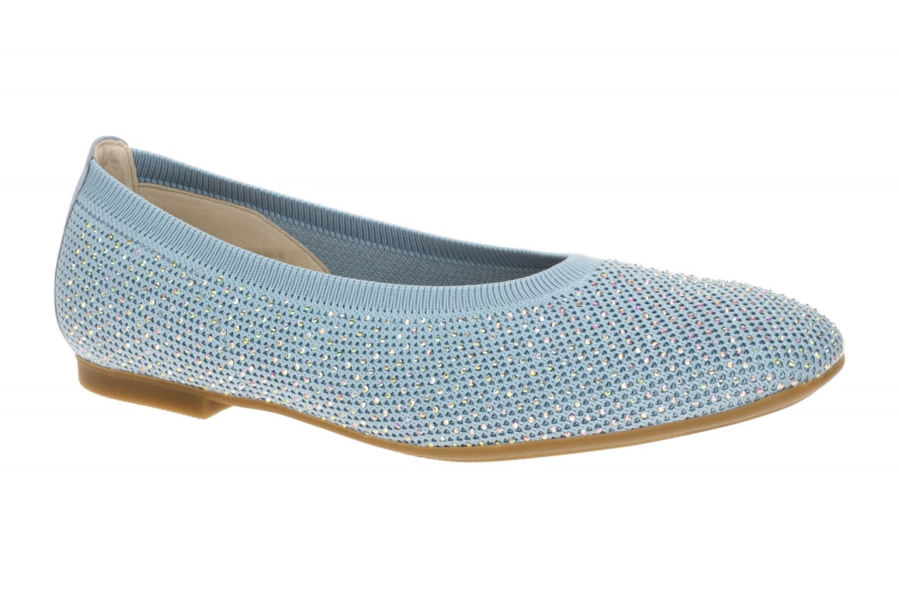 Gabor 84.146 Damen Ballerinas Sky Glitter Stretch Chiffon Strass Textil-leder 1 Gabor 84.146 Damen Ballerinas Sky Glitter Stretch Chiffon Strass Textil-leder
