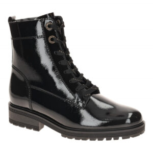 Gabor 72.765.97 Damen Stiefeletten Schwarz elegant LaceUp Boots
