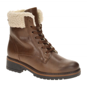 Gabor 72.776.54 Damen Winterstiefeletten Braun Peanut Pelz Warmfutter