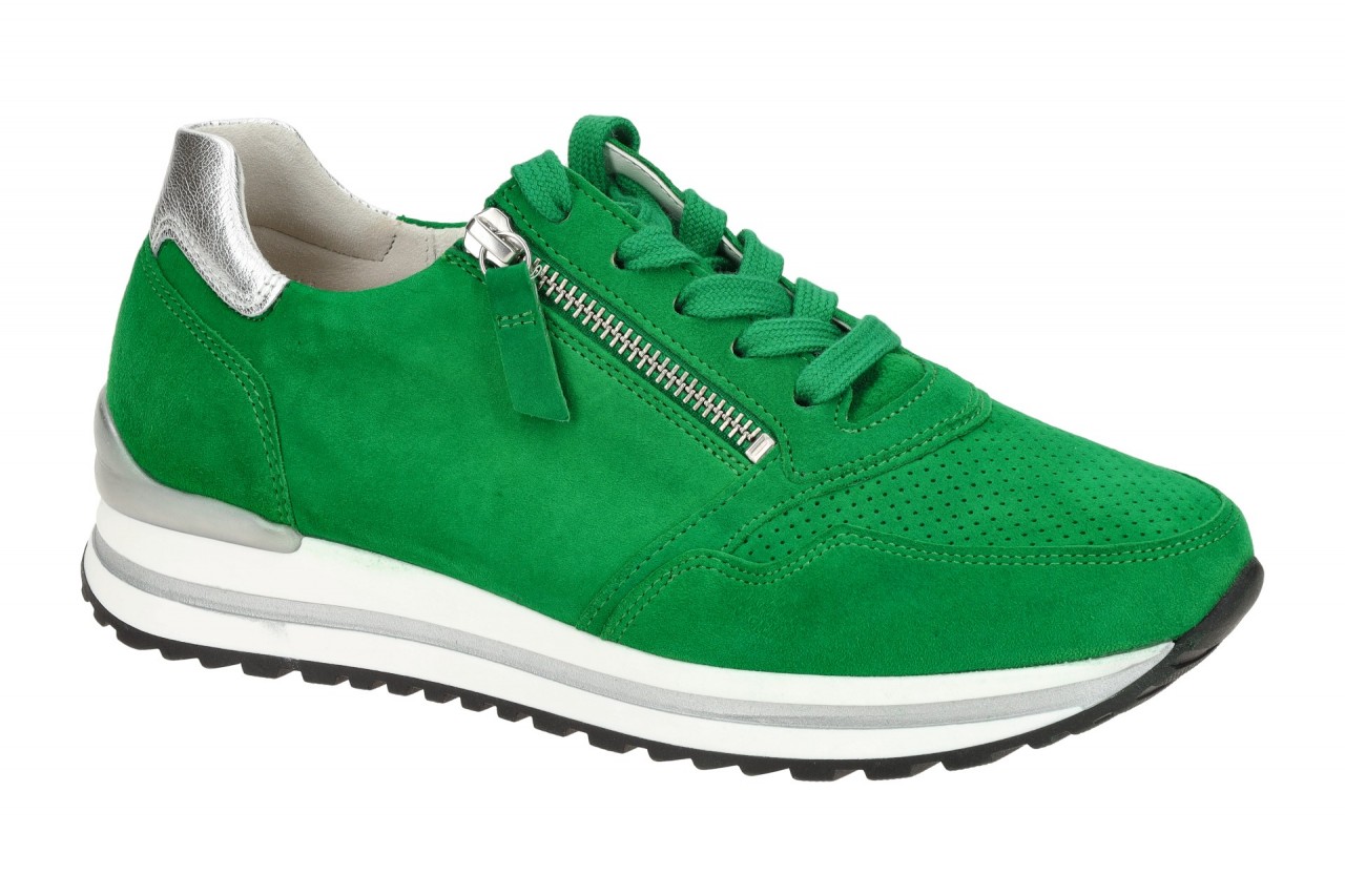 Gabor 66.528.33 TURIN Sneaker Verde/Silber ? Extra Weit, Comfort Fu?bett 1 Gabor 66.528.33 TURIN Sneaker Verde/Silber ? Extra Weit, Comfort Fu?bett