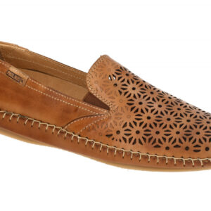 Pikolinos 578-4907 JEREZ Slipper Damen Braun brandy Echtleder Segmentsohle
