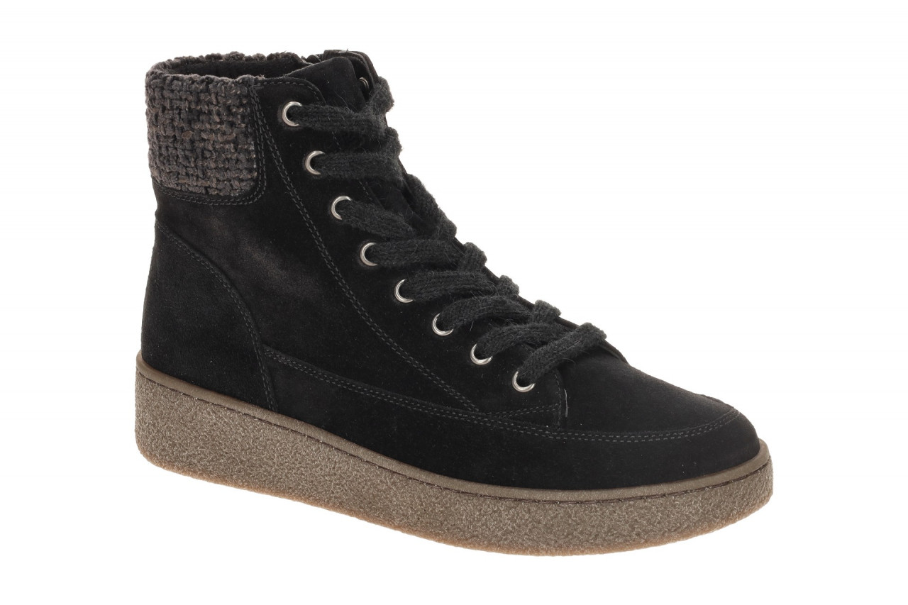 Gabor 72.835.47 Damen Stiefeletten Schwarz Grau Sportlich Keilabsatz 1 Gabor 72.835.47 Damen Stiefeletten Schwarz Grau Sportlich Keilabsatz