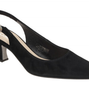Gabor 81.510.17 Damen Sling Pumps Schwarz Echtleder Trichterabsatz 5,5cm