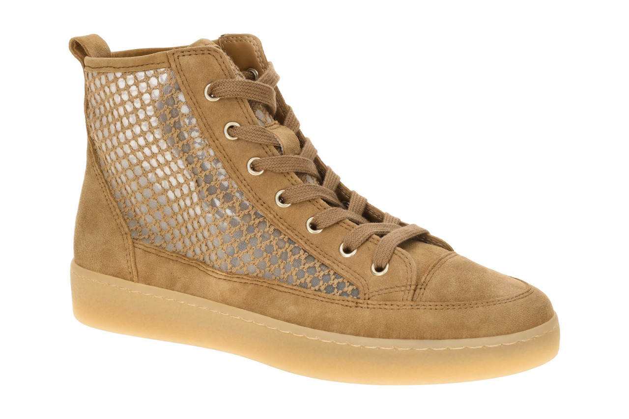 Gabor 83.141 - BEST FITTING Braun Sattel Damen Mid Cut Sneaker 1 Gabor 83.141 - BEST FITTING Braun Sattel Damen Mid Cut Sneaker