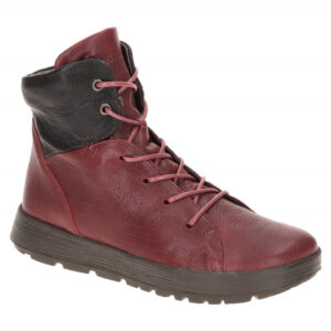 Think 638 Comoda Damen Winterstiefeletten in Rot Melograno - Warmfutter aus S...