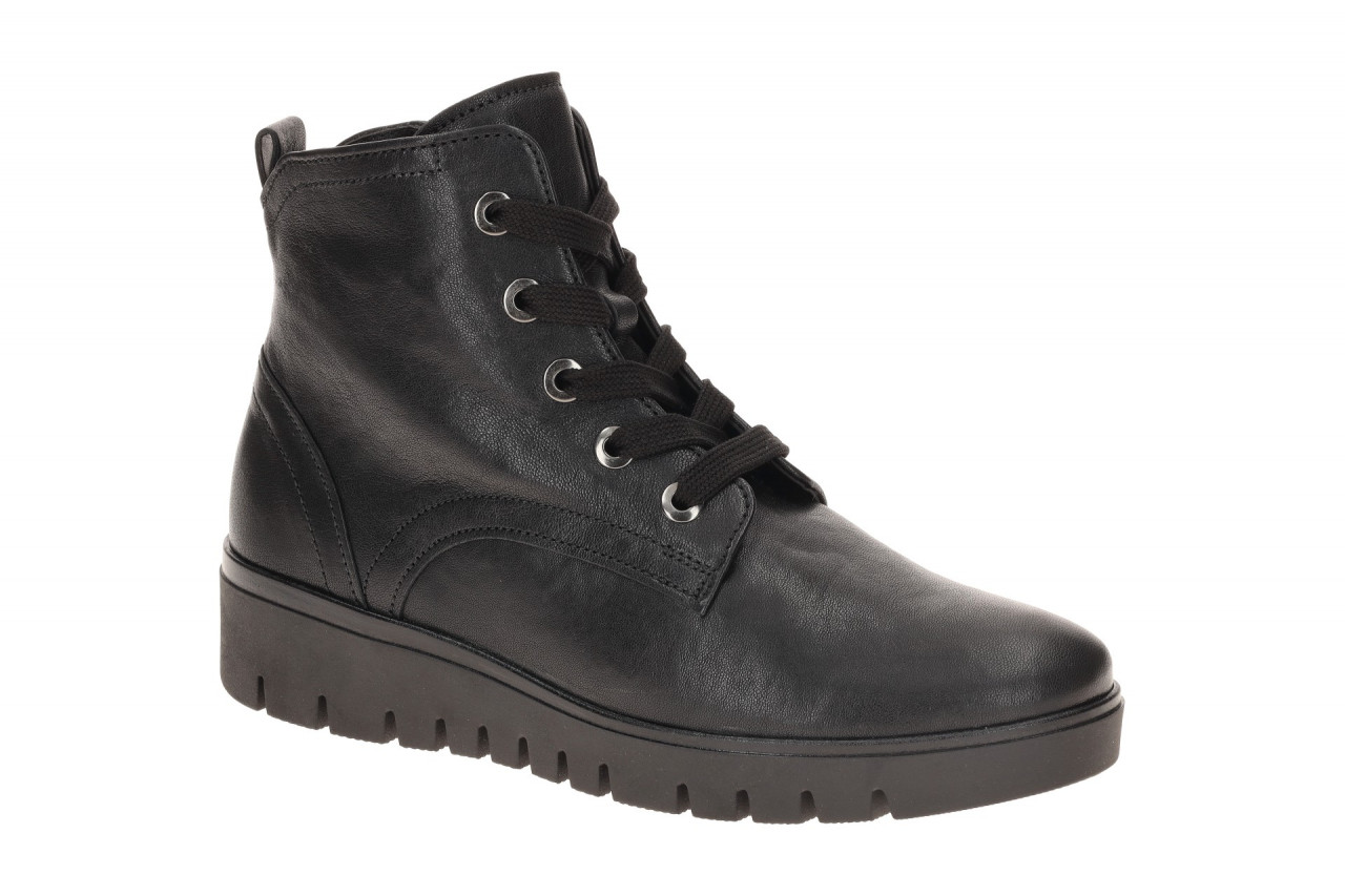 Gabor Damen Stiefeletten 72.065 Schwarz - bequeme Keilabsatz in Extra Weit 1 Gabor Damen Stiefeletten 72.065 Schwarz - bequeme Keilabsatz in Extra Weit