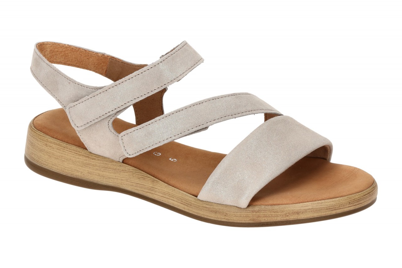 Gabor 62.733.14 Damen Sandalette Grau Muschel Keilabsatz Riemchen Sandale 1 Gabor 62.733.14 Damen Sandalette Grau Muschel Keilabsatz Riemchen Sandale