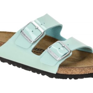 Birkenstock 1026934 Arizona BS Damen Pantoletten Gr?n - patent surf green, An...