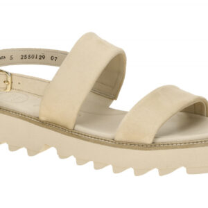 Paul Green Sandalen 6214-009 Beige sand Damen mit XL-ExtraLight Gummisohle