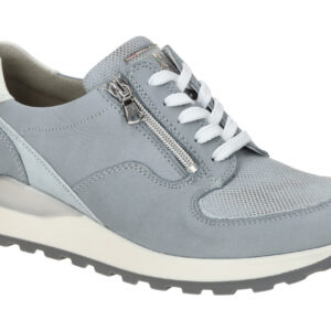 Waldl?ufer Damenschuhe 364H15 Schn?r-Halbschuhe denim blau OrthoTritt bequem