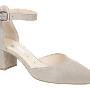 Gabor 81.340.12 Damen Riemchen Pumps Grau Visone Echtleder hoher Absatz Schuh...