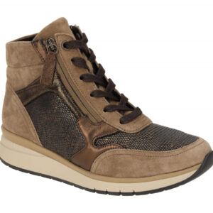 Gabor 56.708 Stiefeletten bronce/nut Keilabsatz bequem flach