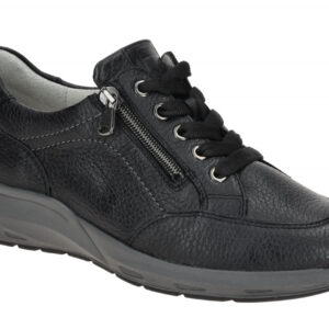 Waldl?ufer 831001 M-TONIA Slipper Schwarz Glattleder bequem & leicht