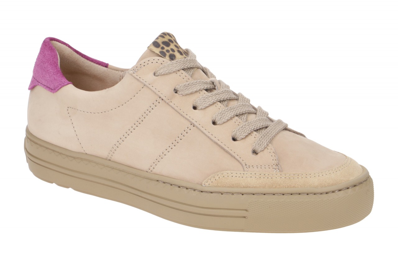 Paul Green Damen Sneaker 5114-13x Beige Antelope/Cyclam Leo-Muster Frottee-Fu... 1 Paul Green Damen Sneaker 5114-13x Beige Antelope/Cyclam Leo-Muster Frottee-Fu...