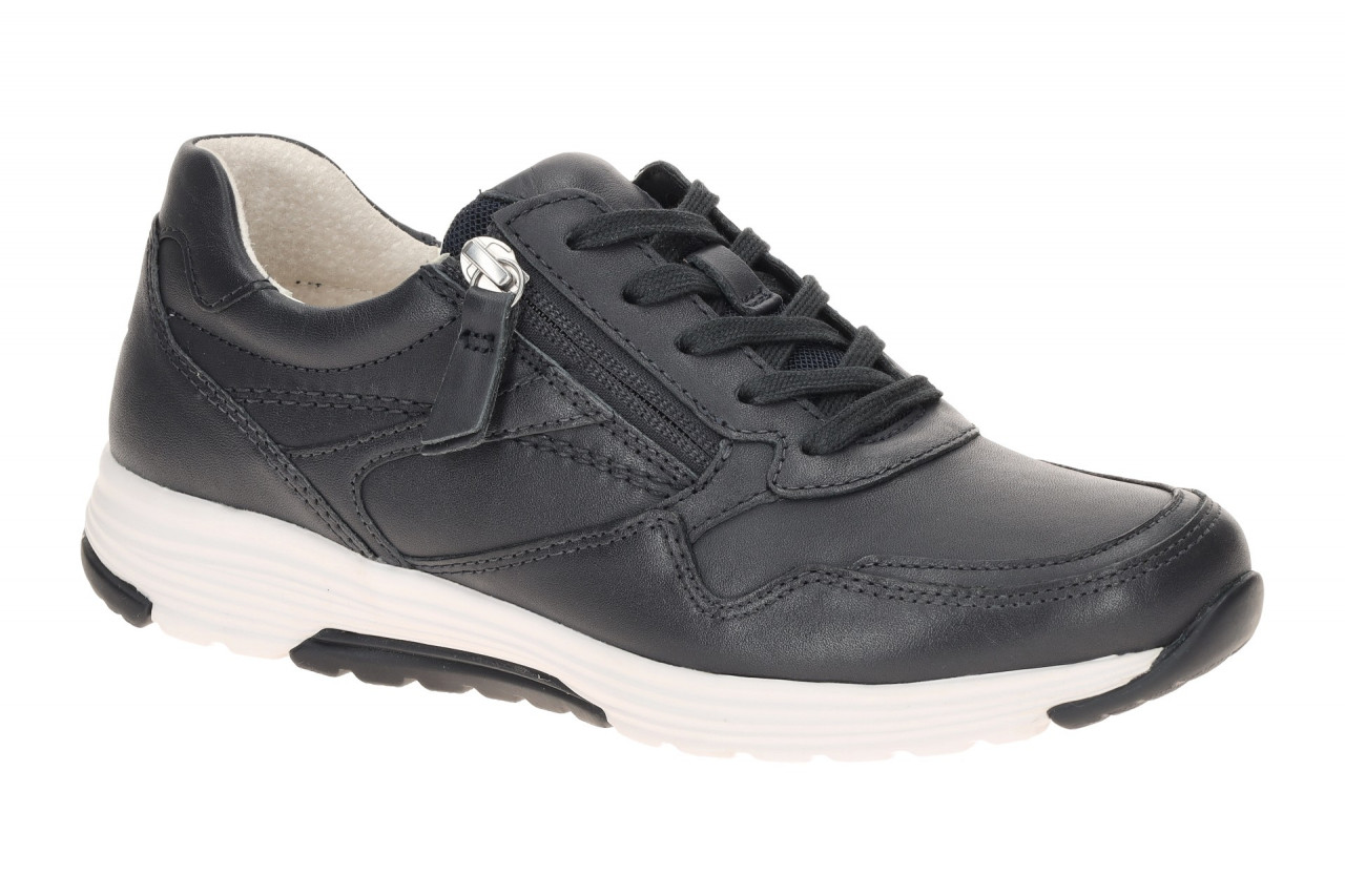 Gabor 86.978.56 ROLLINGSOFT Damen Sneaker Blau midnight Komfort Fu?bett 1 Gabor 86.978.56 ROLLINGSOFT Damen Sneaker Blau midnight Komfort Fu?bett