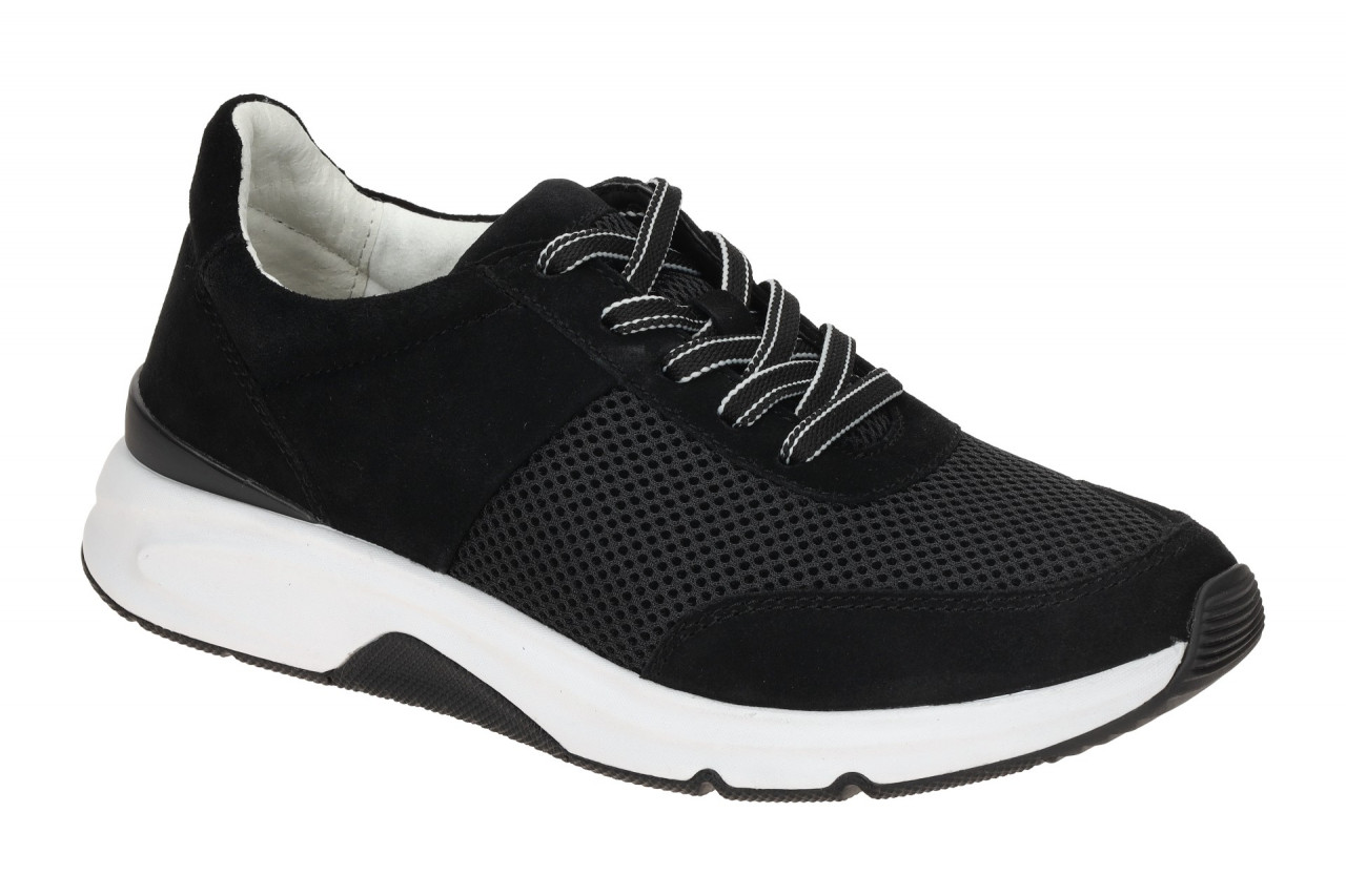 Gabor 86.897.37 ROLLINGSOFT Damenschuhe schwarz sportlich Sneakers 1 Gabor 86.897.37 ROLLINGSOFT Damenschuhe schwarz sportlich Sneakers