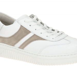Gabor 86.406.53 Damen Sneaker Wei? Echtleder XL-ExtraLight Plateau-Komfort