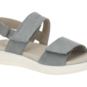 Legero 000311 Damen Sandalette Ella hellblau Keilabsatz Flexibel