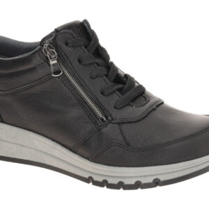 Waldl?ufer 957702 H-APRIL Damenschuhe Schwarz Bequeme Halbschuhe