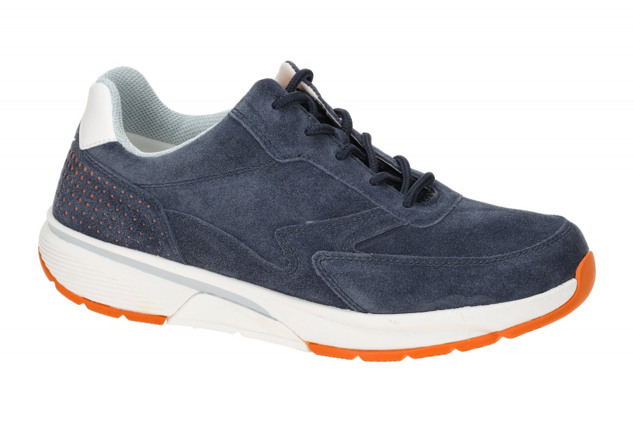 "Gabor 46.876.36 ROLLINGSOFT Damen Sneakers marine/wei?/mandarine bequeme Sch... 1 "Gabor 46.876.36 ROLLINGSOFT Damen Sneakers marine/wei?/mandarine bequeme Sch...