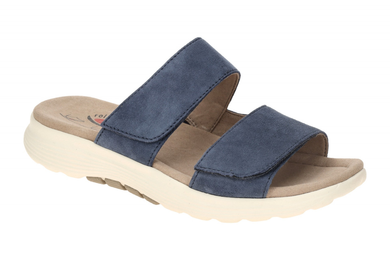 Gabor 86.811.36 ROLLINGSOFT - Damenschuhe blaue Pantoletten river flexibel & ... 1 Gabor 86.811.36 ROLLINGSOFT - Damenschuhe blaue Pantoletten river flexibel & ...