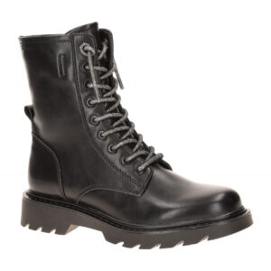 Tamaris Damen Stiefeletten 1-25281-43 Black Lace Up Boots Memoryfoam