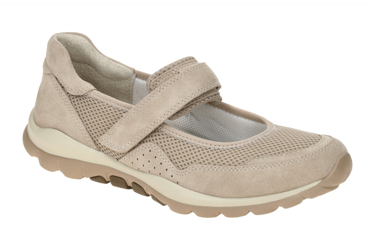 Gabor 86.961.33 ROLLINGSOFT Beige Oasi Damenschuhe Ballerina Mary Jane 1 Gabor 86.961.33 ROLLINGSOFT Beige Oasi Damenschuhe Ballerina Mary Jane
