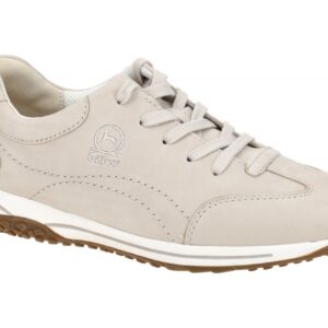 Gabor 86.385.31 Beige Puder Damen Schn?rhalbschuhe Comfort-fit Echtleder