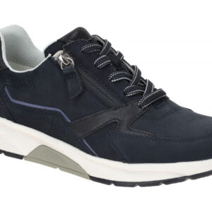 Gabor 86.878.36 ROLLINGSOFT Damen Schn?r-Halbschuhe blau/ocean bequem & stylish