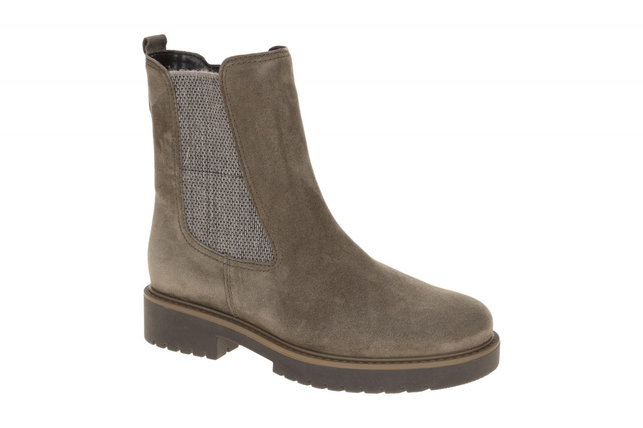 Gabor 72.731 Damen Stiefeletten - Grau Mohair - Echtleder - Komfortabler Bloc... 1 Gabor 72.731 Damen Stiefeletten - Grau Mohair - Echtleder - Komfortabler Bloc...