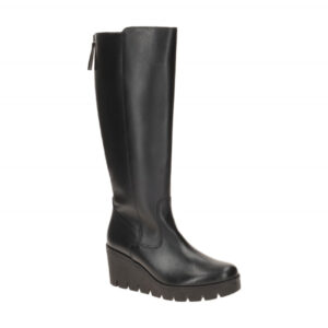 Gabor 74.789.27 Damenstiefel Langschaft Schwarz Best Fitting Keilabsatz