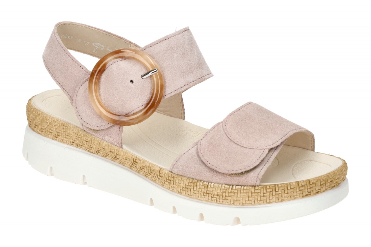 Gabor 43.723 Damen Sandalette rose - BEST FITTING, Keilabsatz 2cm 1 Gabor 43.723 Damen Sandalette rose - BEST FITTING, Keilabsatz 2cm