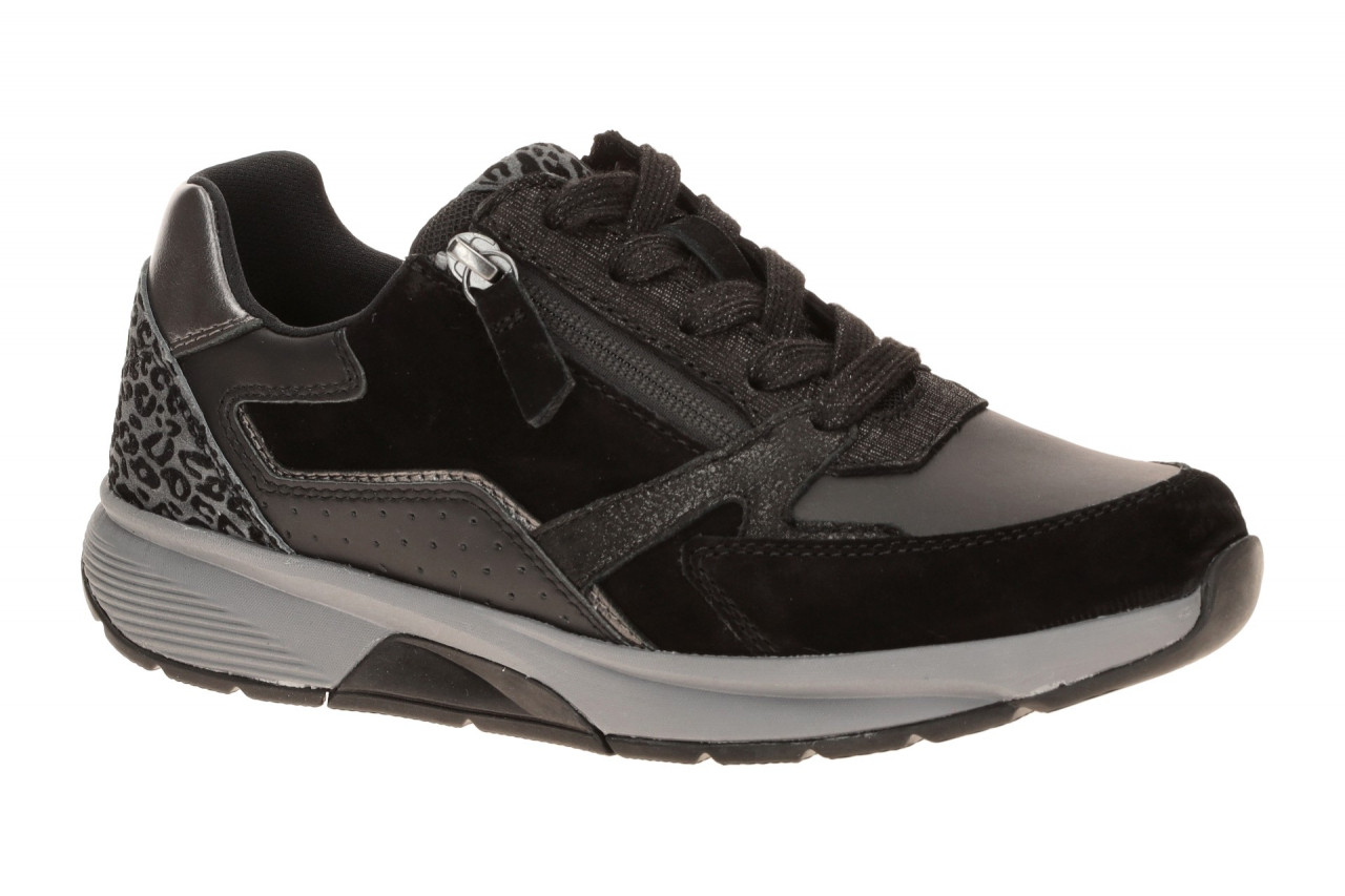 Gabor 0106.01.001 ROLLINGSOFT Damen Halbschuhe Sneaker schwarz black/anthrazi... 1 Gabor 0106.01.001 ROLLINGSOFT Damen Halbschuhe Sneaker schwarz black/anthrazi...