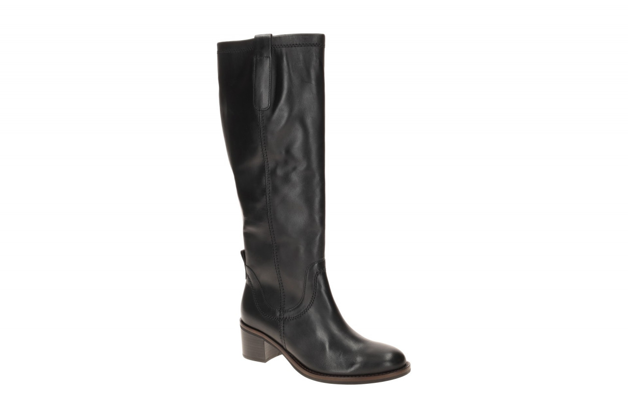 Gabor 71.889 Damenstiefel Langschaft schwarz Echtleder mittlerer Absatz 1 Gabor 71.889 Damenstiefel Langschaft schwarz Echtleder mittlerer Absatz