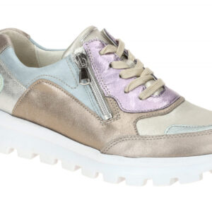 Waldl?ufer 993004 H-AJALA Damenschuhe Braun Ultraleicht Schn?r-Halbschuhe