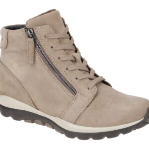 Gabor 76.868.40 Damen Stiefeletten Beige Muskat Komfort Mid-Sneaker