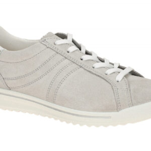 Legero 2-000452 Alia Damen Sneaker Grau alumino bequeme Schn?r-Halbschuhe