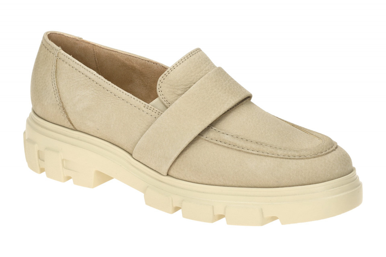 Paul Green 1173-02 Plateau Mokassin Beige Almond Echtleder Super Soft Fu?bett 1 Paul Green 1173-02 Plateau Mokassin Beige Almond Echtleder Super Soft Fu?bett