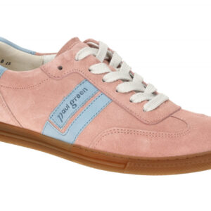 Paul Green Damen Sneaker 5450-27 in rose/sky mit Echtleder-Futter