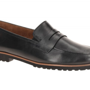 Paul Green Damen Slipper 2493-130 Schwarz Echtleder Flexibel Leicht