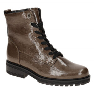 Gabor 72.765.81 Damen Stiefeletten braun cacao gold LaceUp Boots