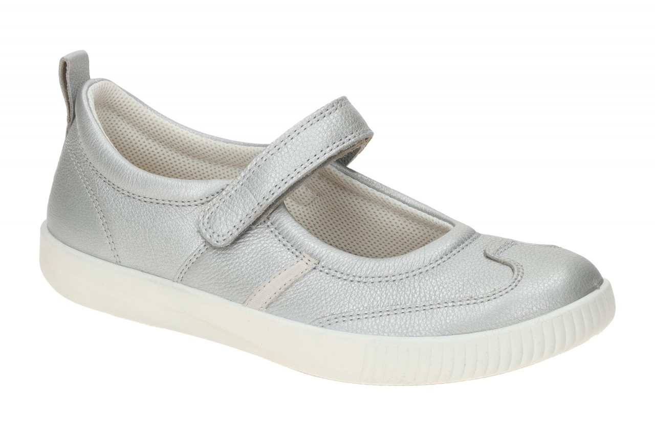 Legero 2-000372-9240 Silence Damenschuhe Ballerina Mary Jane Silber 1 Legero 2-000372-9240 Silence Damenschuhe Ballerina Mary Jane Silber