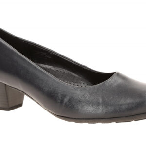 Gabor 3027.01.002 Pumps dark-blue Echtleder Gummisohle 4,5cm Absatz
