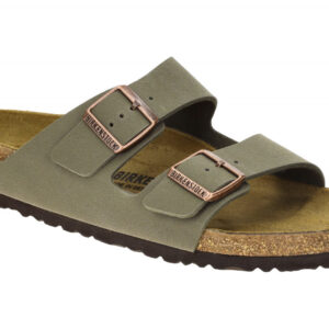 Birkenstock 151211 BS Arizona Herren Pantolette Grau Stone Anatomisches Fu?bett