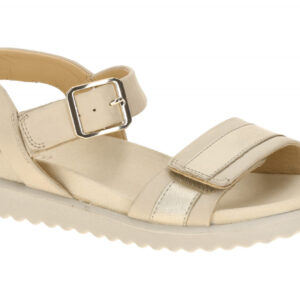 Legero 2-000453-4100 MOVE Damen Sandale beige tasso Keilabsatz flexibel