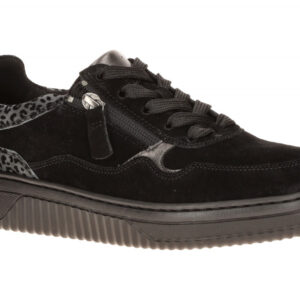 Gabor 6016.01 Schwarz Halbschuh Sneaker XL-ExtraLight 2,5cm Plateau